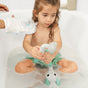 Elephant baby shower Wash & Glove Turquoise - Thumbnail