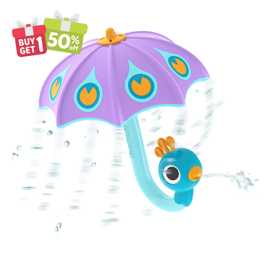 Fill 'N' Rain Peacock Umbrella