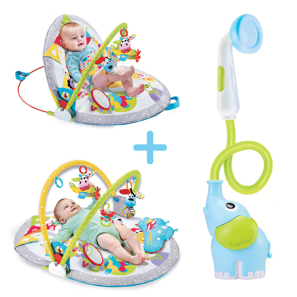 Sit-Up Gym & Baby Elephant Bundle